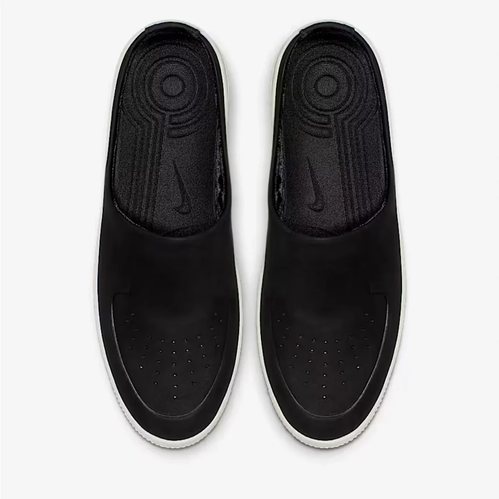 Nike Air Force 1 Lover XX Premium Black BV8249-001 Mule Shoes Women's Sz‎ 9